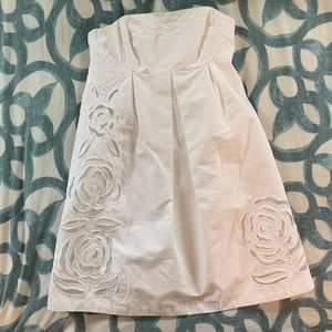 Strapless white Lilly Pulitzer Dress Sz 2